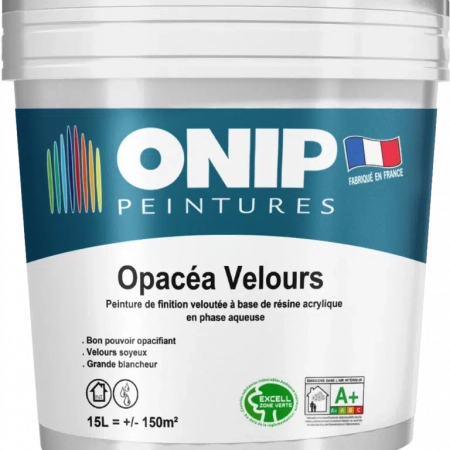 ONIP OPACEA VELOURS BLANC 15L
